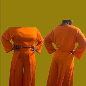 Orange Women's Jumpsuit